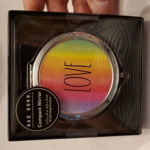 Rae Dunn compact mirror - Love